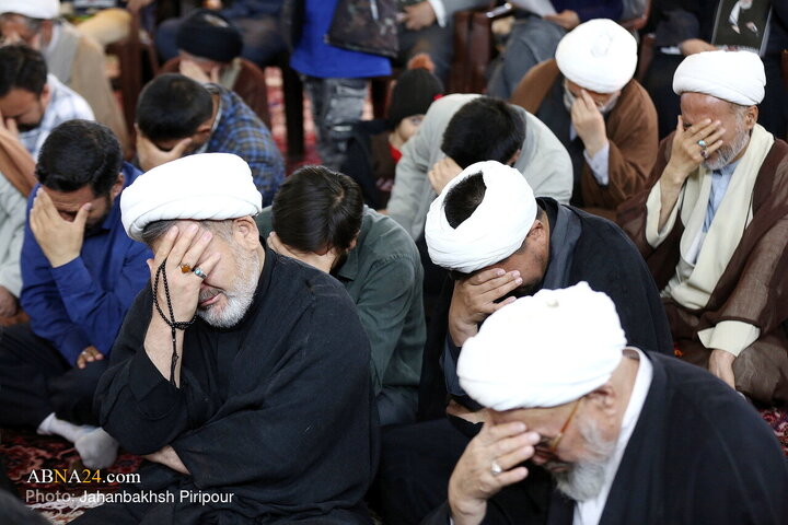 اجتماع علما و طلاب افغانستانی حوزه علمیه قم