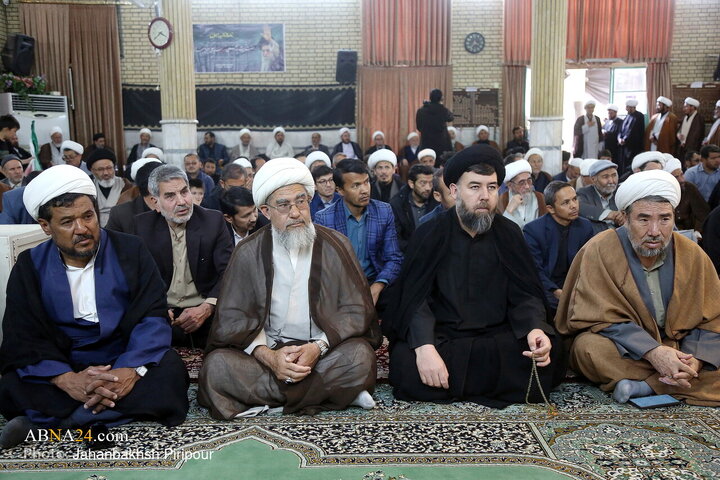 اجتماع علما و طلاب افغانستانی حوزه علمیه قم