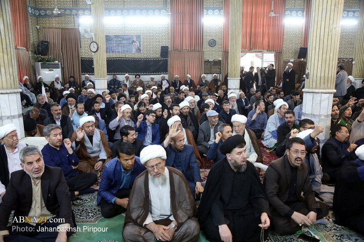 اجتماع علما و طلاب افغانستانی حوزه علمیه قم