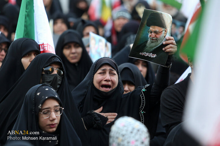 تجمع هیئات مذهبی قم به مناسبت چهلمین روز شهادت رهبر انقلاب