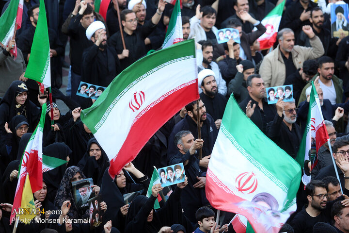 تجمع هیئات مذهبی قم به مناسبت چهلمین روز شهادت رهبر انقلاب