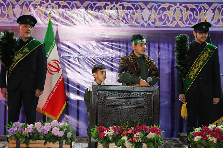 برپایی کرسی تلاوت فاطمی به مناسبت چهلم رهبر شهید
