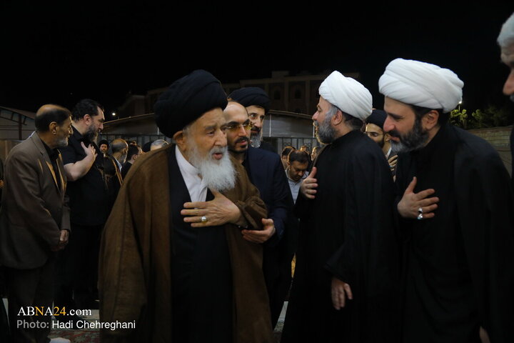 مراسم چهلمین روز ارتحال آیت‌الله محمدرضا مامقانی در شهر قم