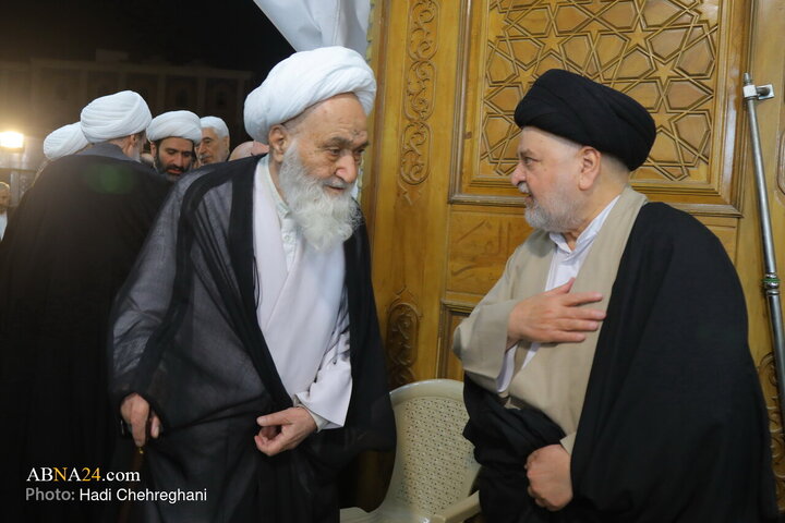 مراسم چهلمین روز ارتحال آیت‌الله محمدرضا مامقانی در شهر قم