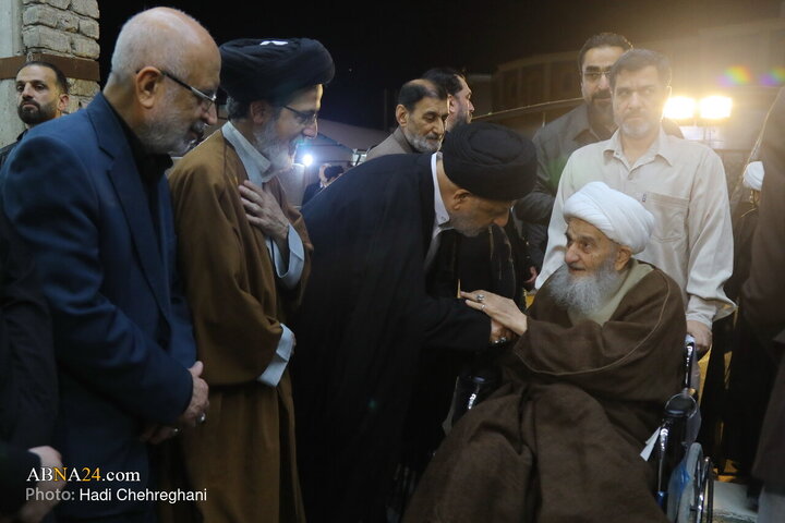 مراسم چهلمین روز ارتحال آیت‌الله محمدرضا مامقانی در شهر قم