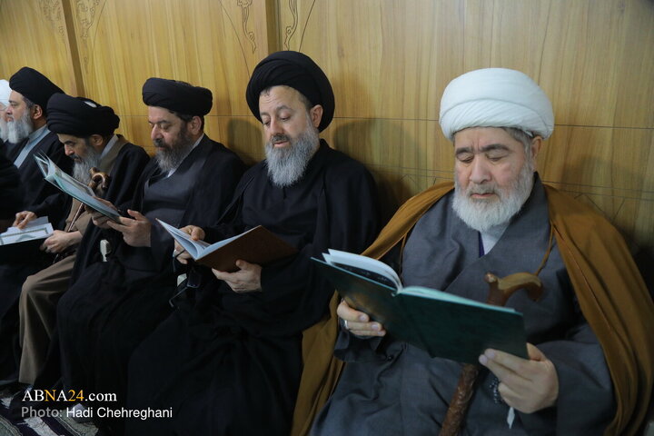 مراسم چهلمین روز ارتحال آیت‌الله محمدرضا مامقانی در شهر قم