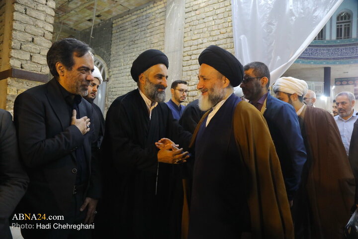 مراسم چهلمین روز ارتحال آیت‌الله محمدرضا مامقانی در شهر قم