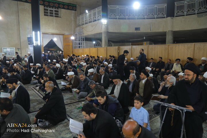 مراسم چهلمین روز ارتحال آیت‌الله محمدرضا مامقانی در شهر قم
