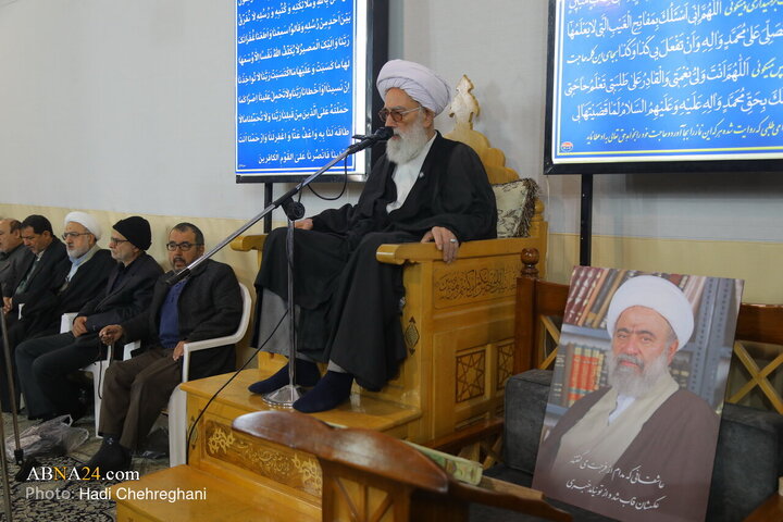 مراسم چهلمین روز ارتحال آیت‌الله محمدرضا مامقانی در شهر قم