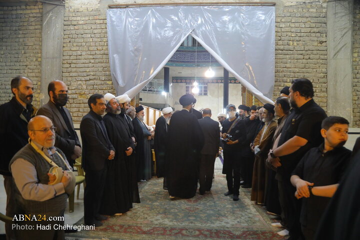 مراسم چهلمین روز ارتحال آیت‌الله محمدرضا مامقانی در شهر قم