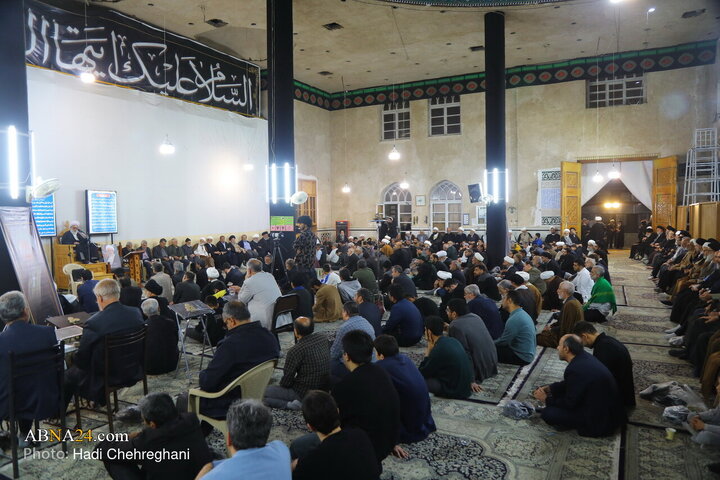 مراسم چهلمین روز ارتحال آیت‌الله محمدرضا مامقانی در شهر قم