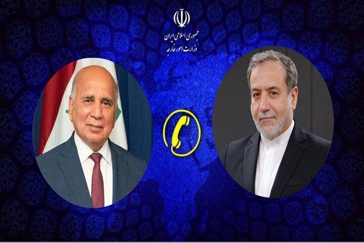 Foreign ministers of Iran, Iraq discuss ties, latest regional developments