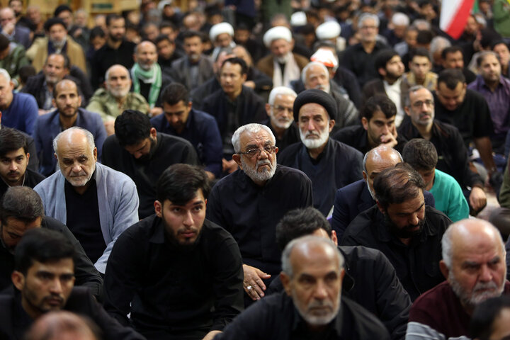 تصاویر | عزاداری شام اربعین امام شهید در حرم کریمه اهل‌بیت(س)