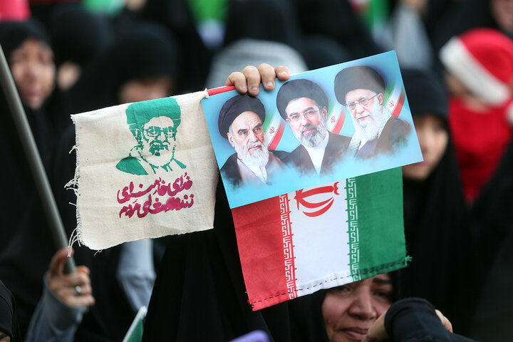 تجمع هیئات مذهبی قم به مناسبت چهلمین روز شهادت رهبر انقلاب