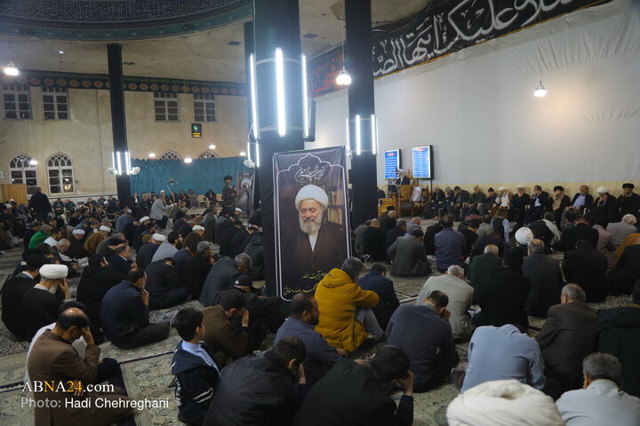 Photos: Ceremony Marking 40th Day of Demise of Ayatollah Mohammad Reza Mamqani in Qom