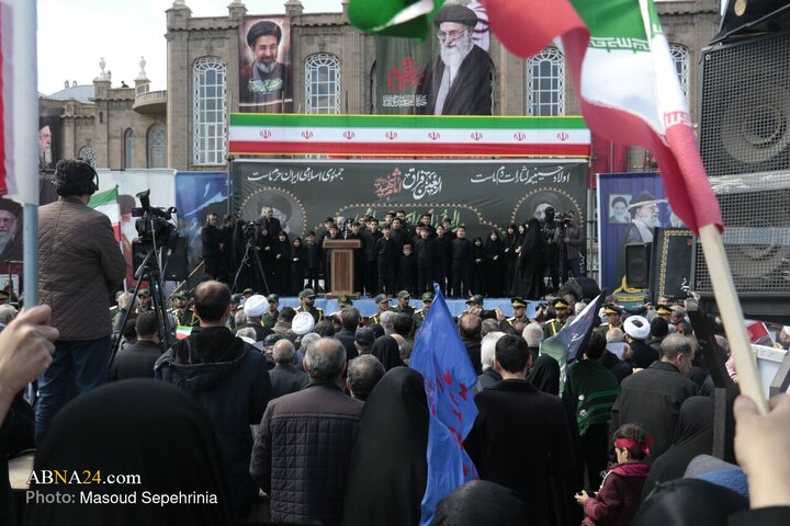 Photos: Commemorating 40th day of martyred leader in Tabriz
