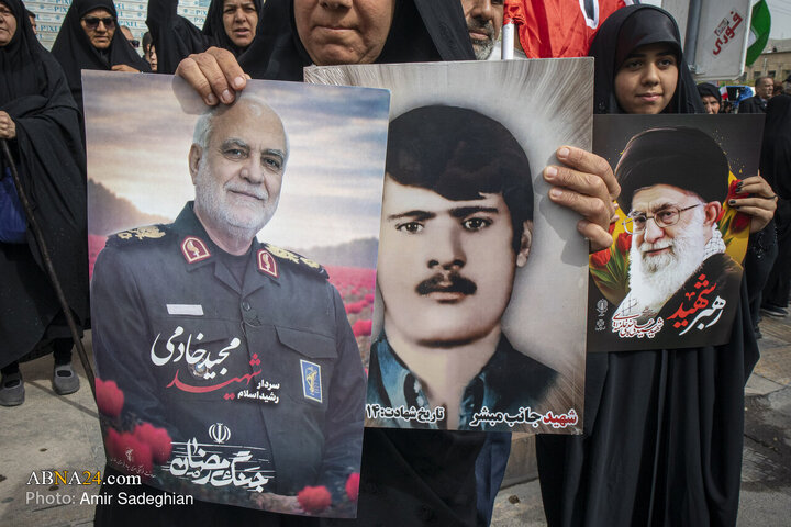 Photos: Funeral ceremony of IRGC Intelligence Chief held in Shiraz