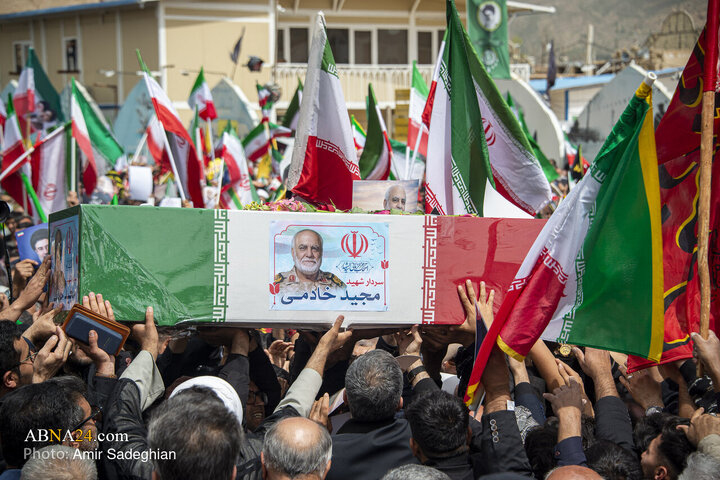 Photos: Funeral ceremony of IRGC Intelligence Chief held in Shiraz