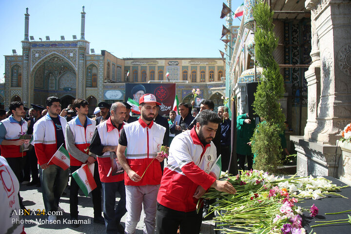 Photos: Commemorating 40th day of martyred leader at Hazrat Masoumeh holy shrine