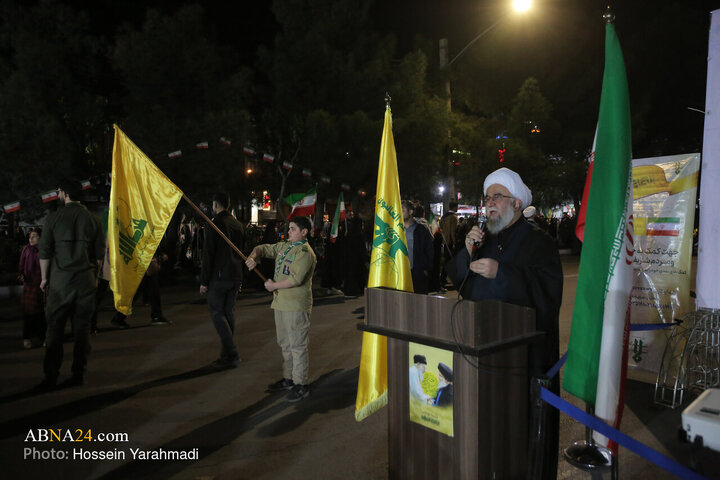 Photos: Secretary-General of AhlulBayt World Assembly Joins Qom Street Gathering