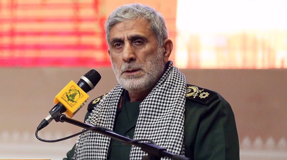 Axis of Resistance stronger than ever: General Qa'ani