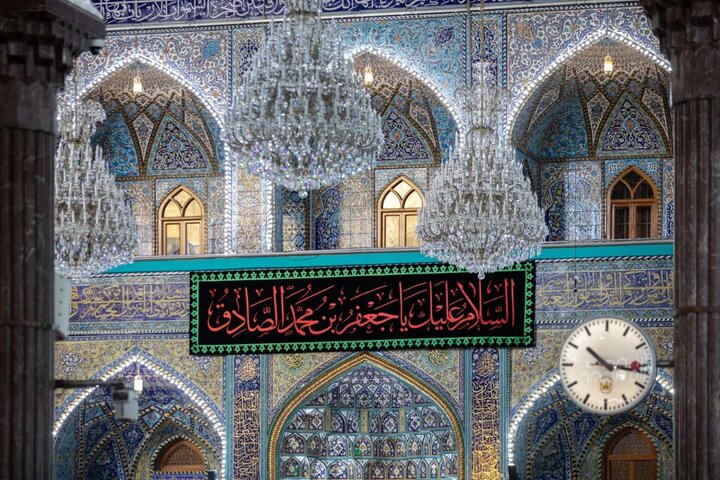 عکس خبری/ سیاه‌پوش شدن حرم امام حسین(ع) به مناسبت شهادت امام جعفر صادق(ع)