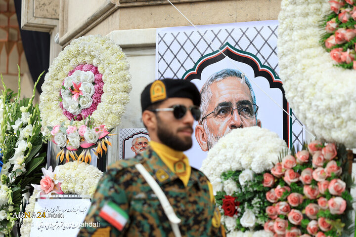 مراسم اربعین شهادت سرلشکر محمد شیرازی - تهران