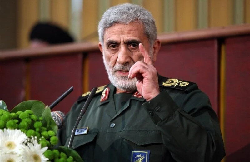 General Qaani: The United States and the Zionist Regime Will Leave the Region Without Any Achievements