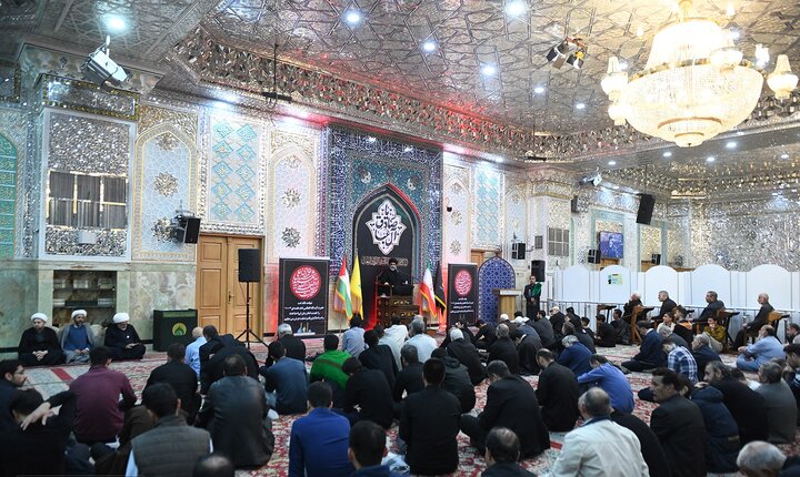 گزارش تصویری/ مراسم عزاداری شب شهادت امام صادق(ع) در حرم حضرت عبدالعظیم(ع)