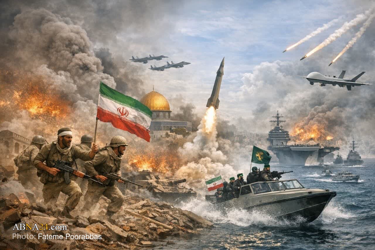 صحنه تلخ جنگ را به حماسه تبدیل کنید
