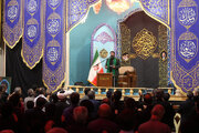 Photos: Imam Sadiq mourning ceremony held at Hazrat Masoumeh holy shrine in Qom