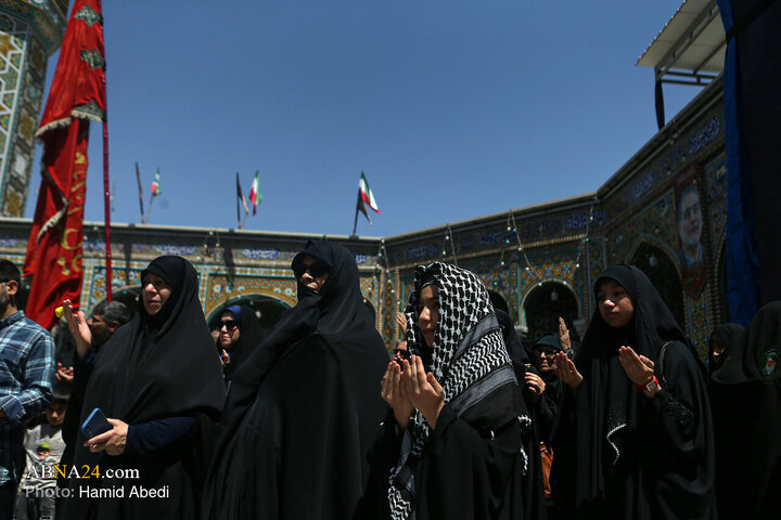 Photos: Mourning ceremony for martyrdom of Imam Jafar Sadiq held in Qom