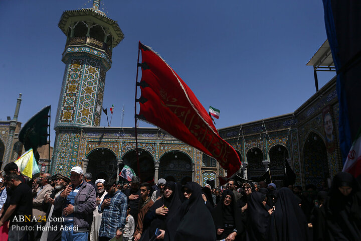 Photos: Mourning ceremony for martyrdom of Imam Jafar Sadiq held in Qom