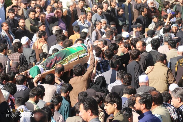 Photos: Funeral of Shia martyrs of terrorist attack in Herat