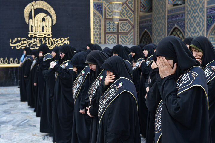 Photos: Imam Sadiq mourning ceremony held at Razavi holy shrine