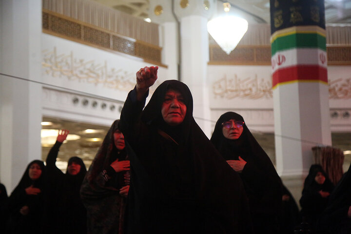 Photos: Imam Sadiq mourning ceremony held at Hazrat Masoumeh holy shrine in Qom