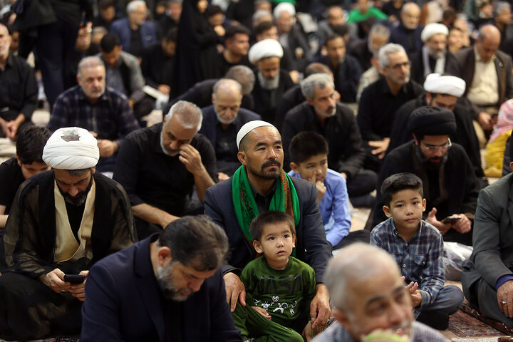 Photos: Imam Sadiq mourning ceremony held at Hazrat Masoumeh holy shrine in Qom