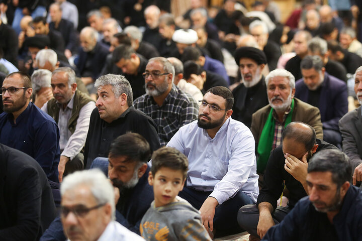 Photos: Imam Sadiq mourning ceremony held at Hazrat Masoumeh holy shrine in Qom