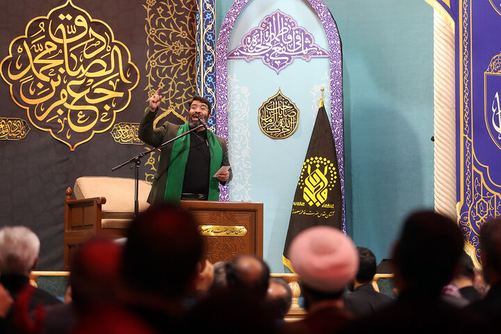 Photos: Imam Sadiq mourning ceremony held at Hazrat Masoumeh holy shrine in Qom