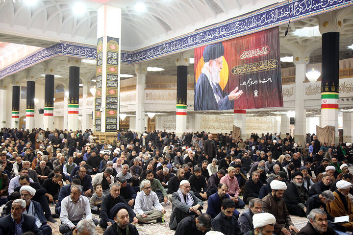 Photos: Imam Sadiq mourning ceremony held at Hazrat Masoumeh holy shrine in Qom