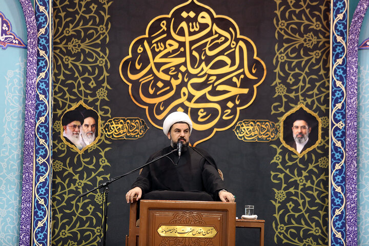 Photos: Imam Sadiq mourning ceremony held at Hazrat Masoumeh holy shrine in Qom