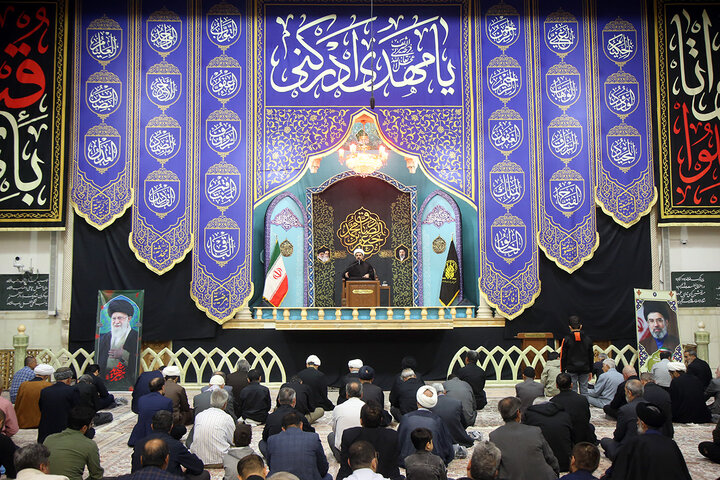 Photos: Imam Sadiq mourning ceremony held at Hazrat Masoumeh holy shrine in Qom