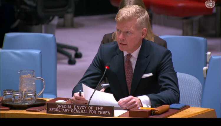 Yemen needs comprehensive solution, prisoner file needs concessions - UN Special Envoy