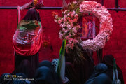 Photos: Nighttime Pledge of Allegiance by Tehran People at Site of Martyrdom of Imam Khamenei