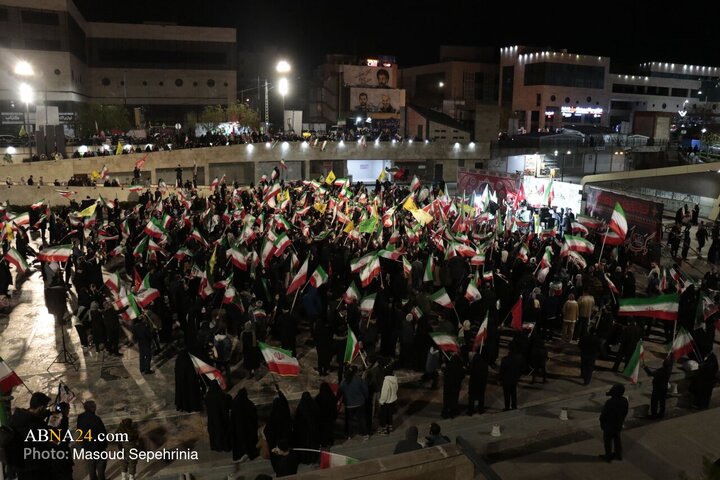 Photos: Turkish Civil Activists Join People of Tabriz on 45th Night of Power