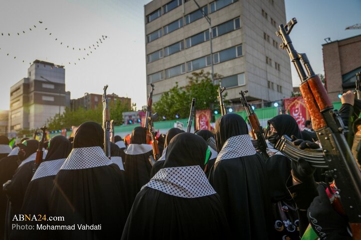 رزمایش بزرگ «دختران جان‌فدای ایران»