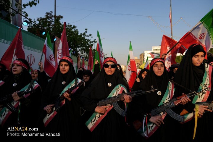 رزمایش بزرگ «دختران جان‌فدای ایران»