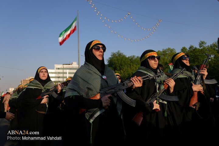 رزمایش بزرگ «دختران جان‌فدای ایران»