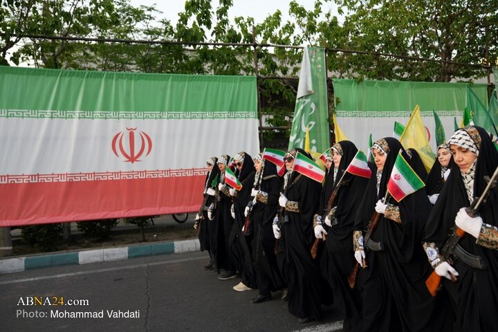 رزمایش بزرگ «دختران جان‌فدای ایران»