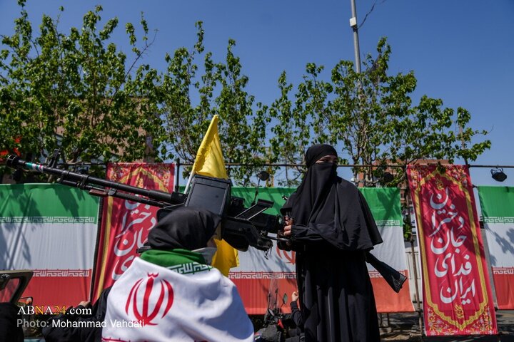 رزمایش بزرگ «دختران جان‌فدای ایران»